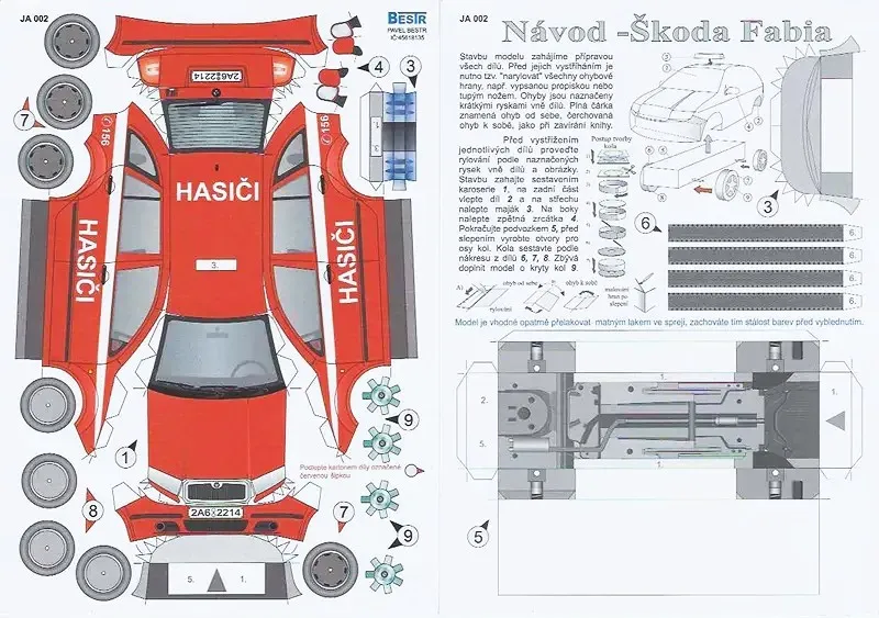 Škoda Fabia combi Hasiči